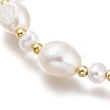 Natural Pearl Beads Bracelets BJEW-JB05570-2