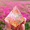 Orgonite Pyramid Resin Energy Generators DJEW-PW0012-023A-2