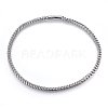 304 Stainless Steel Wheat Chain Necklaces NJEW-H493-16P-1