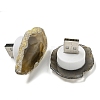 Dyed & Heatsd Natural Agate Slice USB Night Light Decoration G-Q170-10B-3