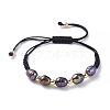 Braided Bead Bracelets BJEW-JB04820-02-1