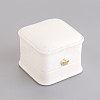 PU Leather Ring Gift Boxes X-LBOX-L005-A03-3