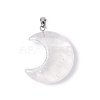 Natural Quartz Crystal Pendants G-Z022-04A-2