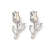 Brass Micro Pave Cubic Zirconia Pendants KK-L260-08P-1