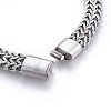 304 Stainless Steel Wheat Chain Necklaces NJEW-H493-14P-3