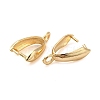 Rack Plating Brass Ice Pick Pinch Bails LS-KK-Z030-05E-G-01-2