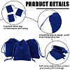 25Pcs Rectangle Velvet Drawstring Pouches TP-BBC0001-04A-01-6