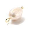 Natural Cultured Freshwater Pearl Pendants PALLOY-JF00942-01-3