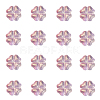 100Pcs Transparent Czech Glass Beads GLAA-CJ0001-55-3