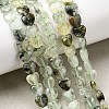 Natural Prehnite Beads Strands G-P575-C19-6mm-1
