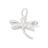 925 Sterling Silver Insect Charms STER-E071-05S-05-1