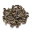 Brass Crimp Beads Covers KK-CJC0001-06A-AB-1
