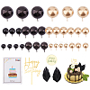 Acrylic & Paper Birthday Cake Insert Card Decoration AJEW-FH0004-55-1