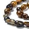 Natural Pietersite Beads Strands G-G018-28-2