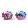 Opaque Resin European Beads RPDL-T003-09F-2