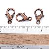 Zinc Alloy Lobster Claw Clasps E102-NFR-4