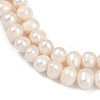 Natural Cultured Freshwater Pearl Beads Strands PEAR-I007-07Y-06A-4
