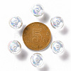 Transparent Acrylic Beads X-TACR-S152-15B-SS2113-3