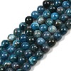 Round Natural Apatite Beads Strands G-K068-02-8mm-2