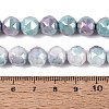 Anti-Tarnish Electroplate Glass Beads Strands GLAA-N010-10mm-18-4