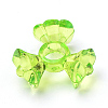 Transparent Acrylic Beads TACR-S124-08-1