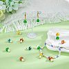 50Pcs Handmade Lampwork Pendants FIND-FH0005-02-4