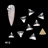 Flat Back Glass Rhinestone Cabochons MRMJ-Q072-34A-2