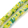 Baking Paint Synthetic Turquoise Beads Strands G-H060-02A-01-1