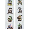 Cartoon Patterns Paper Gift Sticker Rolls DIY-R083-03A-1