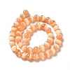 Natural Selenite Beads Strands G-P493-01I-3