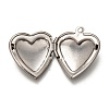 Non-Tarnish 316 Stainless Steel Locket Pendants LS-STAS-O135-06P-3