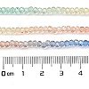 Transparent Painted Glass Beads Strands DGLA-A034-T1mm-A02-3