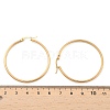 Ion Plating(IP) 304 Stainless Steel Hoop Earrings LS-EJEW-N0016-11G-G-5