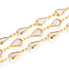 Brass Teardrop Link Chains CHC-N023-09A-G-1