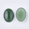 Natural Green Aventurine Cabochons G-S349-25A-04-2