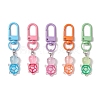 Luminous Transparent Resin Pendant Decorations HJEW-JM03093-3