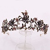 Baroque Rhinestone Pearl Wedding Crown PW-WG88593-01-1