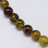Natural Agate Beads Strand X-G-L083-8mm-09-2