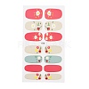 Full Cover Strawberry Flower Nail Stickers MRMJ-T100-M2-2