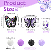 41Pcs 7 Styles Silicone Beads SIL-YW0002-64-2