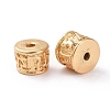 Real 18K Gold Plated Brass Spacer Beads X-KK-K093-G-1