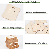Wood Earring Display Card with Hanging Hole DIY-WH0320-20C-4