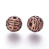 Tibetan Style Zinc Alloy Beads LS-X-PALLOY-L230-01R-RS-2