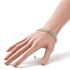Adjustable Glass Bead Braided Bead Bracelets BJEW-JB08952-02-3