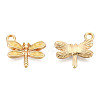 Light Gold Plated Alloy Charms ENAM-T009-02D-1