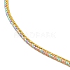 Braided Polycotton Cord Necklaces Making MAK-F038-B-RG-2