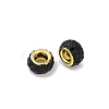 Alloy Rhinestone Clay Pave Beads ALRI-D300-04G-04-2