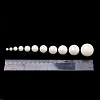 Eco-Friendly Plastic Imitation Shell Beads MACR-S292-18mm-01-3