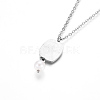 (Jewelry Parties Factory Sale)304 Stainless Steel Pendants Necklaces NJEW-E148-03P-3