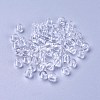 Transparent Clear Acrylic Round Beads X-PL526_4MM-1